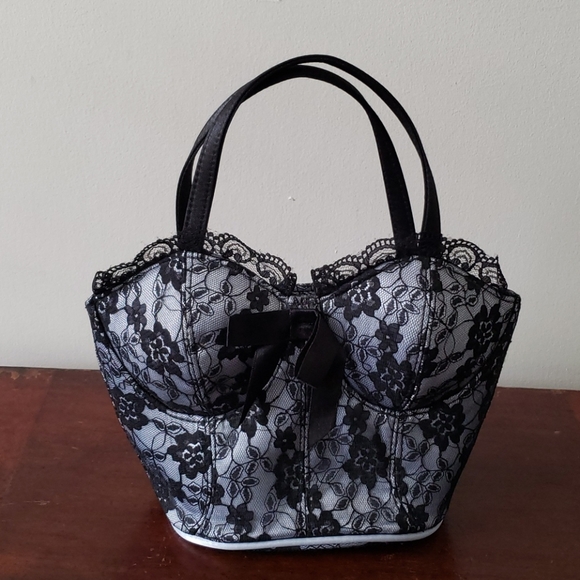 Handbags - Lace Corset Bag